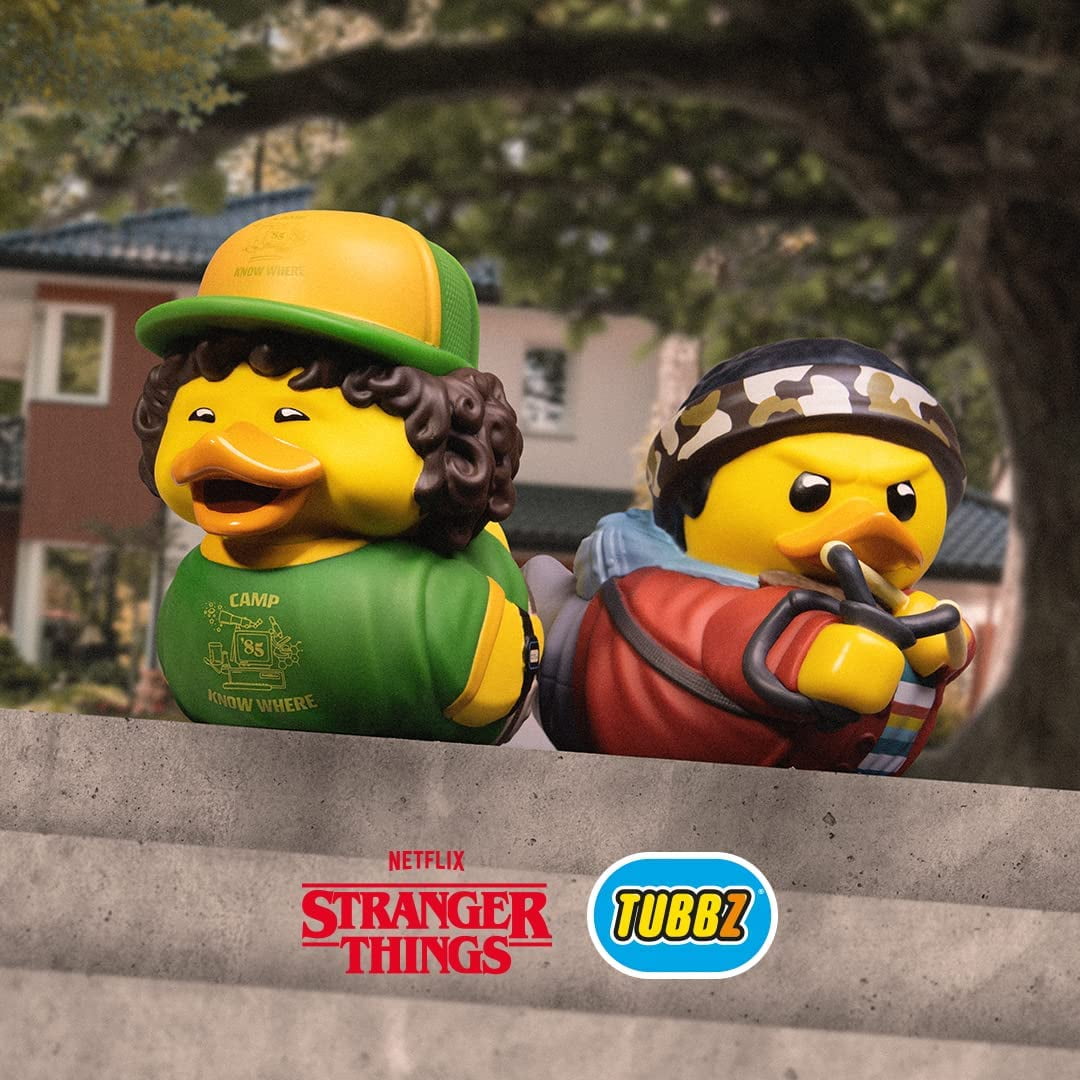 ストレンジャーシングス TUBBZ ラバーダック フィギュア スティーブ