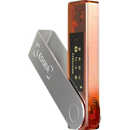 Ledger - Nano X Crypto Hardware Wallet - Bluetooth - Blazing Orange
