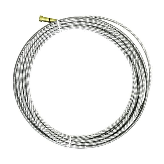 WeldingCity Steel Conduit Liner 42-3035-15 (0.030"-0.035") 15-ft for Lincoln Magnum 200 Series and Tweco No.1 - No.2 MIG Welding Guns
