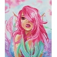 thumbnail image 2 of DIAMOND ART CLUB Pink Mermaid Diamond Painting Kit, 2 of 4