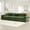 Green, variant on 3-seat 130" Oversized Cloud Modular Sectional Couch,Premium Corduroy 3-seat Sofa Extra-Thick Armrests Good Resilience Cushion Ergonomic Design,Easy Assembly Suitable for Living Rooms Studies (White)