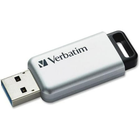 - Verbatim 16GB Store 'n' Go Secure Pro USB 3.0 Flash Drive with AES 256 Hardware Encryption - Silver