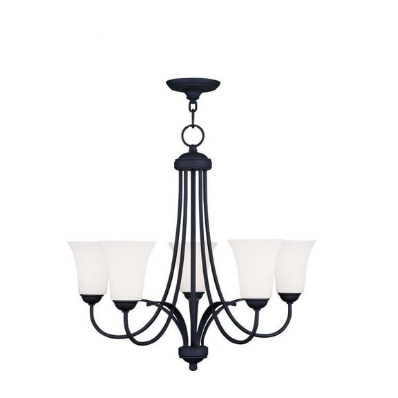 5 Light Chandelier in Traditional Style 25.5 inches Wide By 22 inches High Bailey Street Home 218-Bel-1120003