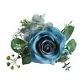 thumbnail image 1 of Accessoires de Rideaux pour Fenêtre, Attaches de Rideaux en Tissu à Motif Floral, Roses, Pinces d'Embrasse de Rideau Décoratives, Cordons de Retenue avec Boucle pour Rideaux, Tentures de Fenêtre, Rouge Rose, 1 of 8