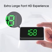 Car Head-Up Display (HUD) ,10Hz GPS and BeiDou Speedometer Projector,with Auto Brightness and Start-Stop Function,Suitable for All Vehicles