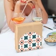 thumbnail image 3 of Yayeee Napkin Holder for Table Kitchen Paper Tissue Organization, Flowers Geometric Pattern, 3 of 8