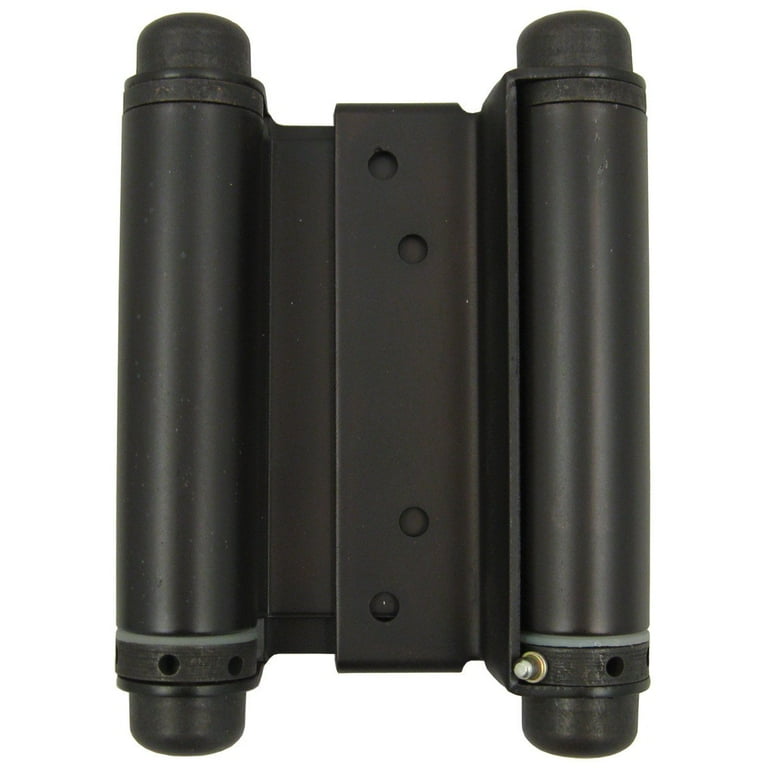 3 in. x 3 in. Oil-Rubbed Bronze Double-Action Spring Door Hinge 3 in. x 3 in. Oil-Rubbed Bronze Double-Action Spring Door Hinge