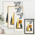 thumbnail image 4 of Designart 'Abstract Moon and Sun In Mountains I' Modern Framed Canvas Wall Art Print, 4 of 5