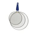 thumbnail image 1 of Compañero de cocina antisalpicaduras, pantalla antisalpicaduras para ollas y sartenes, protector de malla fina de acero inoxidable para freír, protección multiusos para su espacio de cocina, 1 of 8