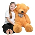 thumbnail image 5 of Giant Plush Teddy Bear Stuffed Animal 47"-55" Large Hugging Bear with Healing Smile, Soft Fluffy Material & Safety Eyes, Perfect Gift for Kids and Home Decor for All Season., 5 of 8