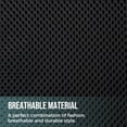 thumbnail image 4 of Coverado Car Seat Covers, Faux Leather with Mesh Fabric Front Car Seat Protectors, 4 Pieces Universal Fit for Most Cars SUV Trucks, Black& Light Green, 4 of 10
