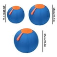 thumbnail image 3 of KRONDO Dogs Herding Ball Toy Outdoor Large Inflatable Ball Resistant Toy With Pump, 3 of 8