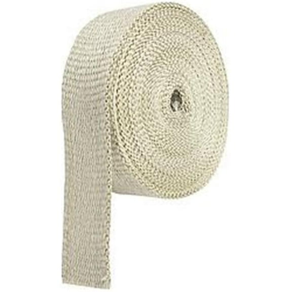 Allstar Performance ALL34246 Exhaust Wrap - 2 in Wide - 50 ft Roll - Woven Fiberglass - Natural - Each