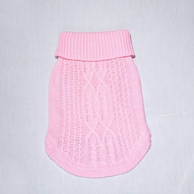 Ropa para mascotas de otoño e invierno, ropa para perros, serie de suéteres torcidos para perros pequeños