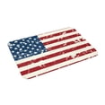 thumbnail image 2 of Daiia Vintage American Flag Front Door Mat, Heavy Duty Durable Welcome Mat for Outdoor Indoor, Dirt Trapper Waterproof Super Absorbent Door Mat, 16" x 24", 2 of 9