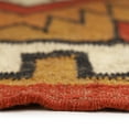 thumbnail image 7 of Kilim Wool Jute Rug – Handwoven Southwestern Area Rug with Tribal Geometric Pattern & Fringe 9 X 12  FEET, 7 of 7