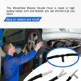 thumbnail image 3 of Universal 4M Windshield Wiper Fluid Hose Kit with 12 Multi-Shape Connectors for Cars, SUVs, and Trucks - Durable Rubber Construction, Easy Installation, and Wide Compatibility., 3 of 6