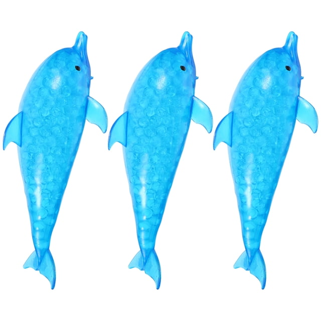 juguetes sensoriales con forma de delfín, juguetes para apretar, juguetes de descompresión, juguetes divertidos para apretar.