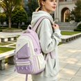 thumbnail image 2 of Backpack For School Two Tone Large Capacity Versatile Casual Daypack For Students Travel Work Daily Campus Use, 2 of 6