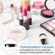 thumbnail image 5 of 6Pcs Travel Sample Jar Pots - 50ml Mini Cosmetic Containers (Black White), 5 of 5