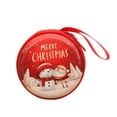 thumbnail image 4 of Monedero navideño, mini cartera de dibujos animados, monedero compacto y moderno para monedas, pequeño para joyas y baratijas, ideal para fiestas muñeco de nieve anciano, 4 of 7