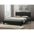 thumbnail image 2 of Baxton Studio Battersby Modern Bed with Upholstered Headboard , Multiple sizes, Multiple Colors, 2 of 5