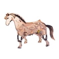 thumbnail image 3 of Caballo mecánico 3D de madera, juguete de engranajes mecánicos, juego de construcción, manualidades de animales DIY 3D rompecabezas de madera juguete CUTICAT caballo rompecabezas juguetes, 3 of 8
