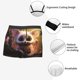 thumbnail image 3 of Fotbe Adorable Fluffy Bat Calzoncillos Tipo Boxer con Bolsa de Soporte Total para Hombre, X-Temp Fresco, Transpirable y de Secado Rápido-Small, 3 of 5