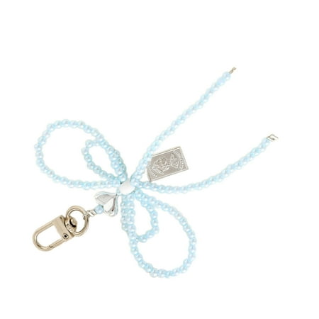 GRABLOOM Delicate Phone Charm Stylish Bag Accentuation with Bowknot Pendant for Women