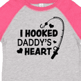 thumbnail image 4 of Inktastic I Hooked Daddy's Heart with Fishing Rod Boys or Girls Toddler T-Shirt, 4 of 5