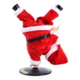 thumbnail image 4 of PULLIMORE Singing Dancing Santa Claus, Christmas Inverted Rotating Santa Claus Electric Musical Dolls Ornaments Xmas Gift Decoration, 4 of 12
