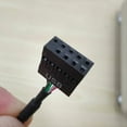thumbnail image 3 of Tarjeta de Red M.2 NVMe 2280 2260 A WiFi/Bluetooth con Clave A/e. Adaptador de Clave M 2230 A Clave A/e para Tarjeta Adaptadora AX210., 3 of 5