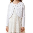 thumbnail image 2 of YOUYEDIAN Girls Cardigan Casual Fashion Button Down Knit Sweaters, 2 of 4
