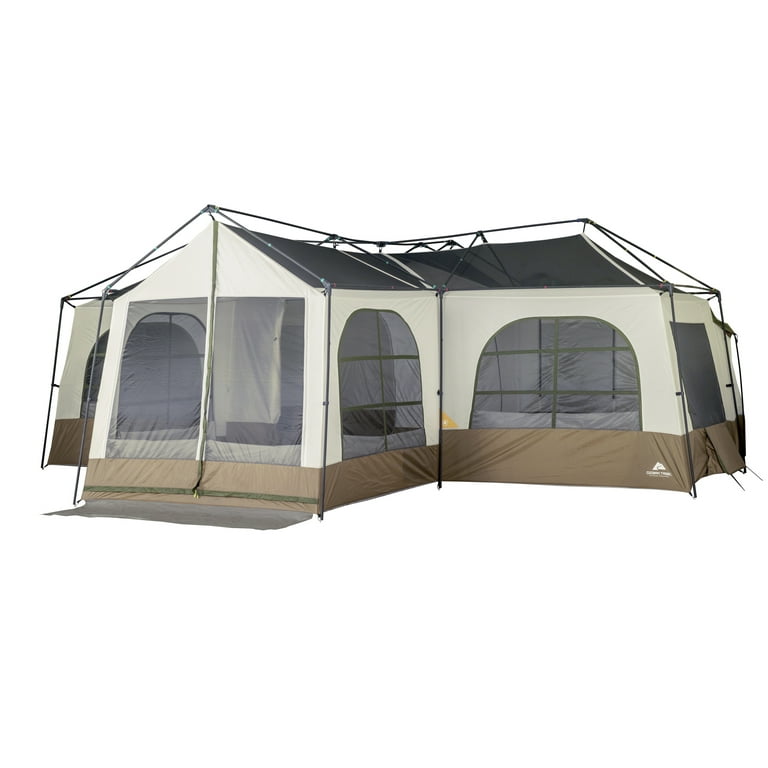 Ozark Trail Flat Creek 12 Person Family House Tent Walmart