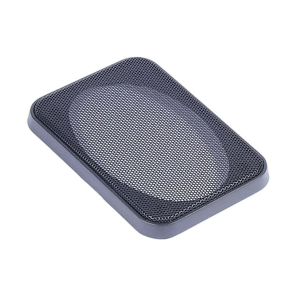 Cubierta de rejilla para altavoz de coche, color negro, accesorios a prueba de polvo, fácil de instalar. S
