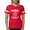 Red, variant on CafePress - Sciencecarebelieve1b T Shirt - Womens Football Shirt