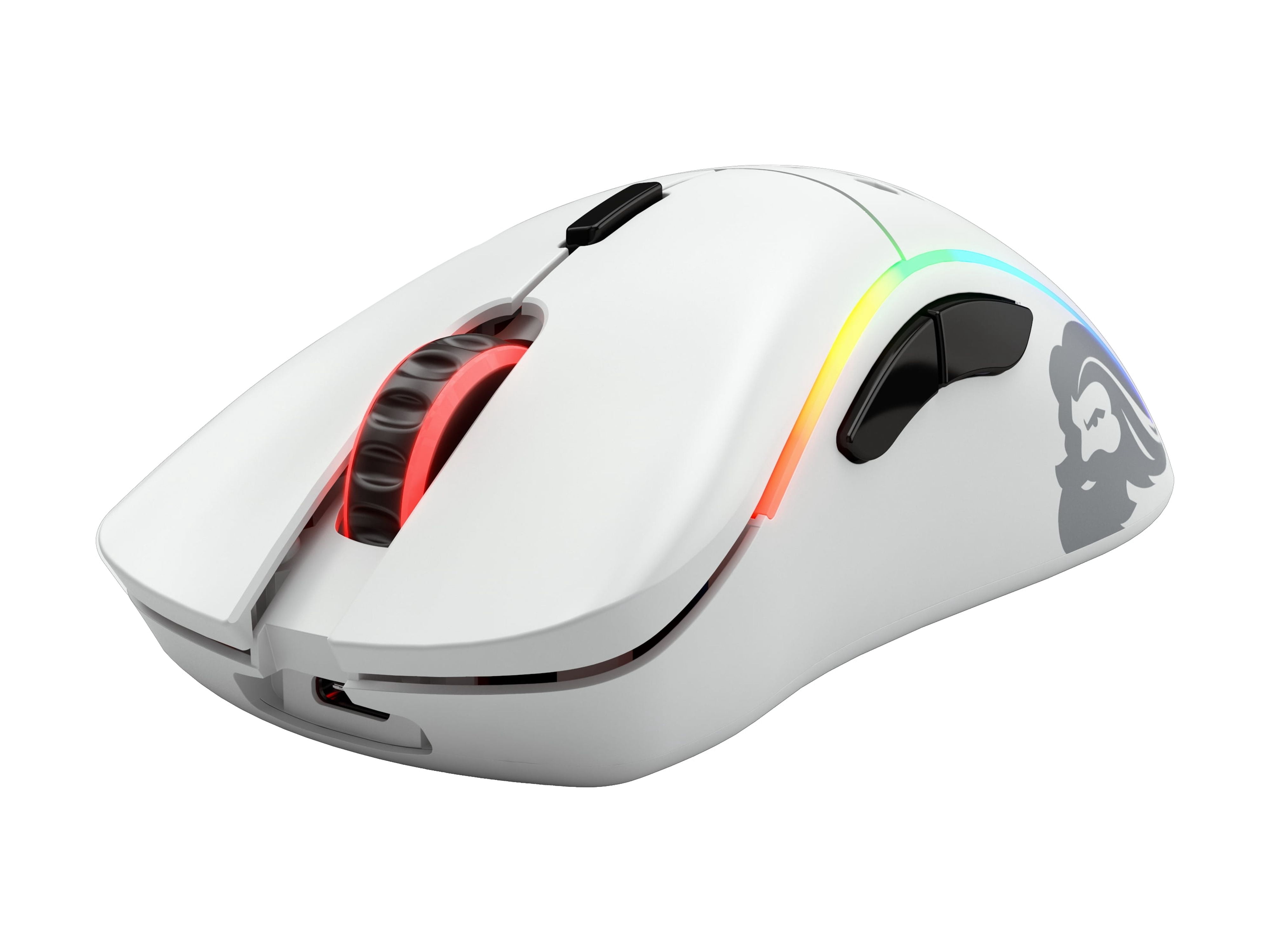 Glorious Model D Wireless Ultralight Honeycomb 68g RGB Gaming Mouse- Matte White