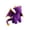 Purple_D, variant on 2026 Emotional Support Dragon Pocket Buddy Office Companion,Tiny Dragon Plush Stuffed Animals with Affirmation Encouragement Card, Minimalist Anxiety Relief Desk Decor Practical Fantasy Gift,Purple