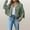 Army Green, variant on AOOCHASLIY 2023 Women Winter Coat Fringe Coat For Women Faux Suede Leather Cowboy Style Coat Long Sleeve Tassels Cardigan Coat