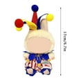 thumbnail image 3 of Gift toys 17Cm Doll Clothing Accessories Set, Perfectly Tailored For 17Cm Plush Dolls, Circus Clown Design Cute Playful Soft Fabric Includes Headwear Jumpsuit Scarf, 3 of 7