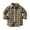 T125-Khaki, variant on UAYOTSE Boys Plaid Flannel Shirts Long Sleeve Casual Button Down Shirts Collared Fall Clothes(4-5 Years,T127-Red)