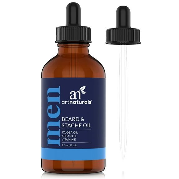 Artnaturals Beard Oil Aftershave Treatment with Argan and Jojoba Oil (2 oz / 60 ml)
