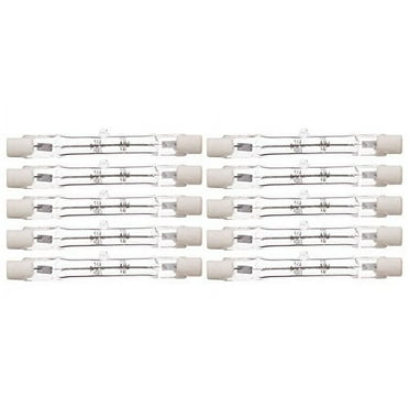 (10 Pack) J Type 100 Watt 78 mm Q100 T3/78mm (3.07 Inches) 120 Volt R7S