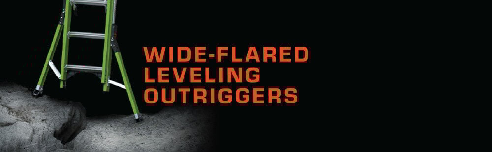 thumbnail image 2 of Little Giant Safety Hyperlite Sumostance 20 Ft Type Ia Fiberglass Extension Ladder, 2 of 8