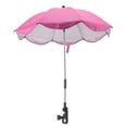 thumbnail image 2 of Parasol pour Bébé, Parapluie Universel 14 Po avec Pince, Protection contre le Soleil Réglable à 360 Degrés, Parapluie Imperméable pour Chariot, Vélo, Fauteuil Roulant, Chaise de Plage, 2 of 8