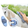 thumbnail image 1 of Flexible Grooming Body Brush for - Bendable Design for Comfortable Dry Brushing Gentle Exfoliation Ideal for Cats Dogs and Horses for Shower and Bathing Routine, 1 of 5
