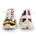 thumbnail image 4 of Mondrian Inspired（7） Walking Shoes for Men Woman Lightweight Tennis Fashion Elastic Sports Shoes Cushion Basketball Shoes, 4 of 7