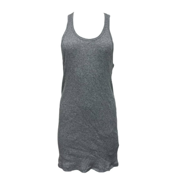 GANT Rugger Women's Cotton Rib Tank Top Dress, Grey Melange, XS
