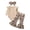 o1-Khaki, variant on 3Pcs Baby Girl Leopard Clothes Ruffles Long Sleeve Fall Outfits Infant Baby Jumpsuit 0-24 Months Winter Clothes
