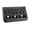 Black, variant on YongCo 6 String Electric Guitar Bridge 10.5mm String Spacing Zinc Alloy Guitar Bridge